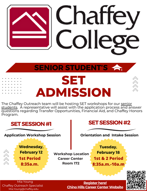 Chaffey College SET